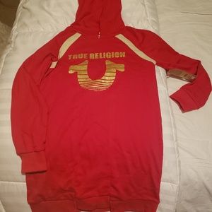 Brand New True Religion sweatshirt dress.